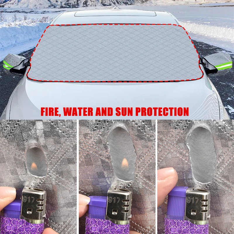 Universal Waterproof Car Windshield Cover Sunshade Awning - Image 6