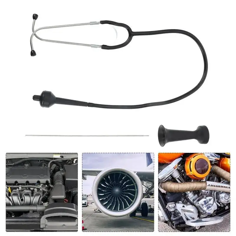 Stainless Steel Auto Cylinder Stethoscope Diagnostic Tool - Image 6