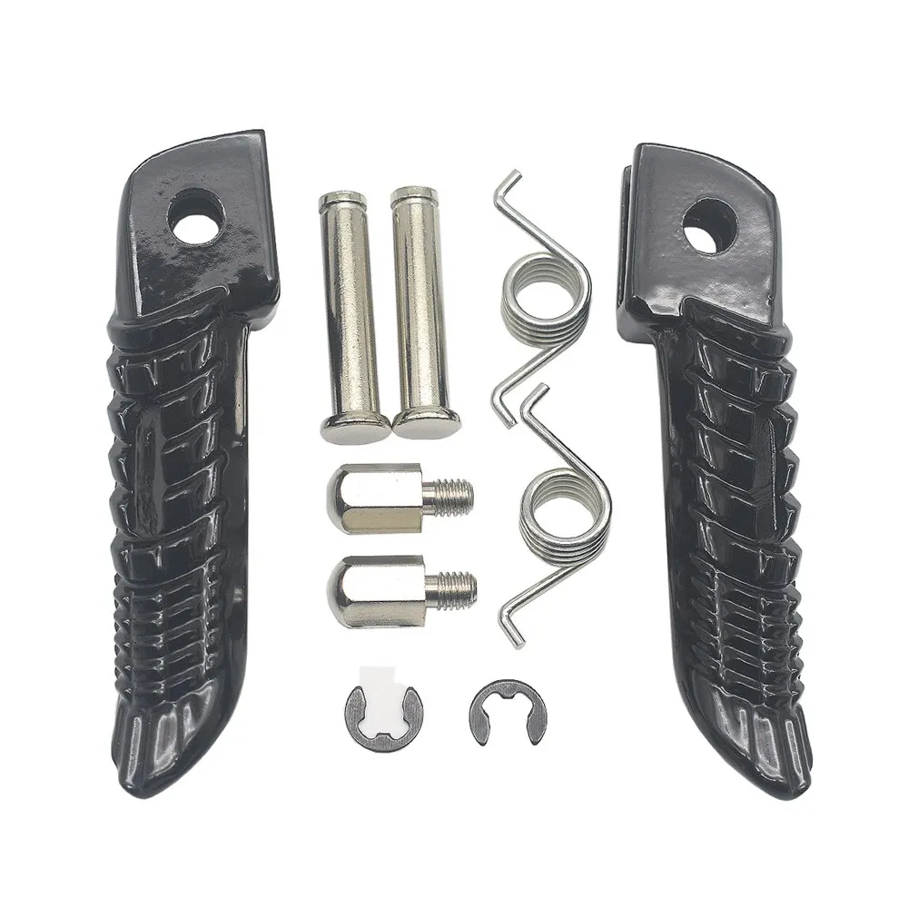Suzuki GSR GSXR Motorcycle Footrests Pegs Front Rear Set - Image 5