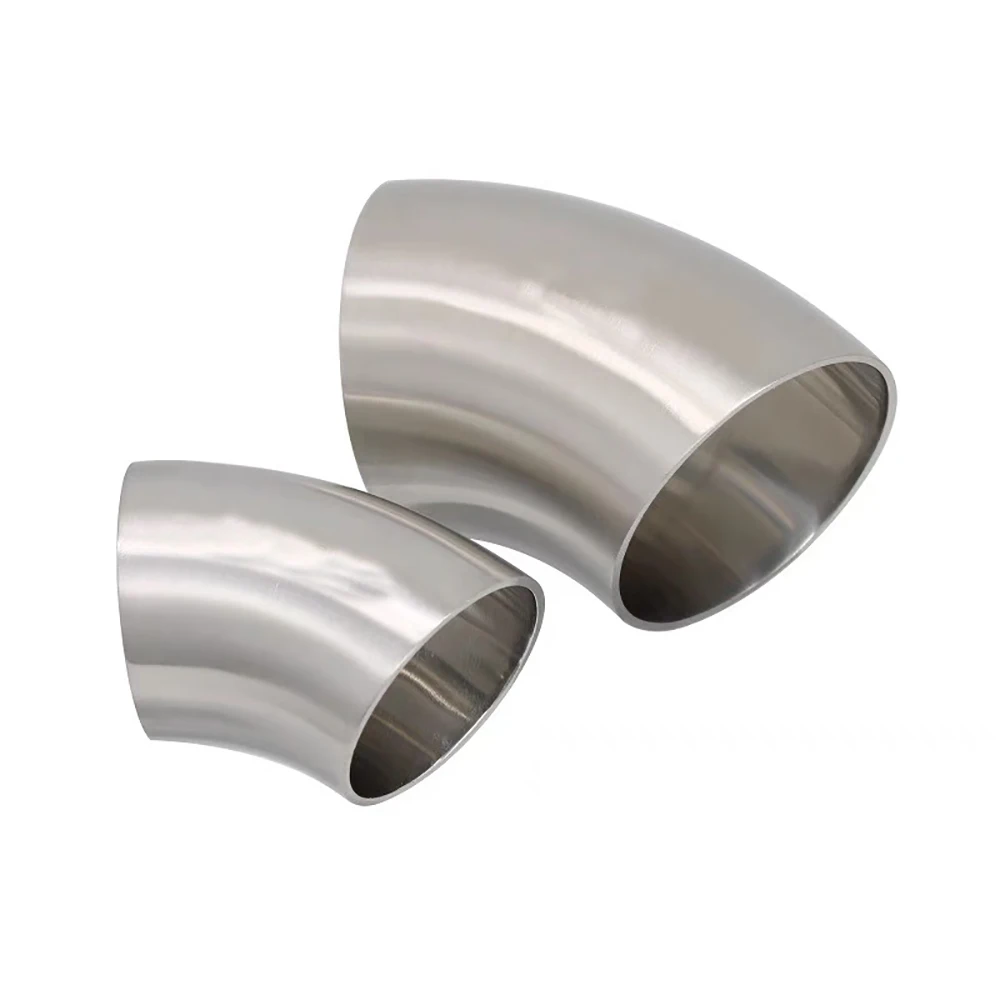 304 Stainless Steel 45 Degree Butt Weld Elbow Pipe 51mm 63mm 76mm - Image 3