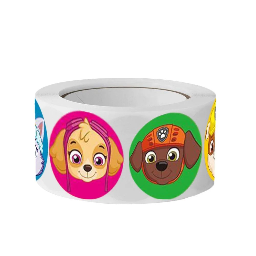 500PCS Paw Patrol Cartoon Stickers for Kids School Supplies - Image 3