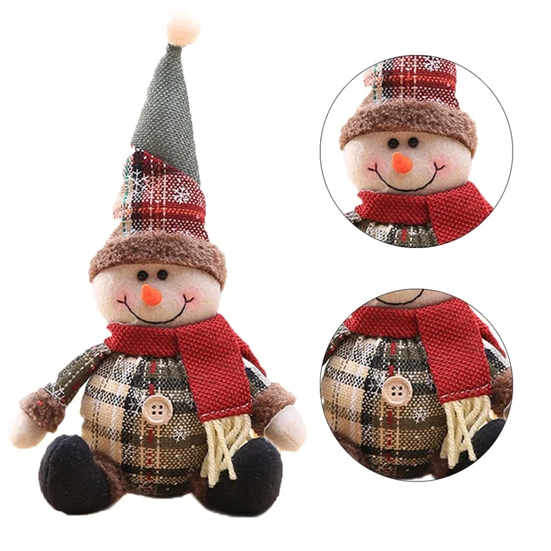 Santa Doll Christmas Table Decor Ornaments for Home Gifts - Image 5
