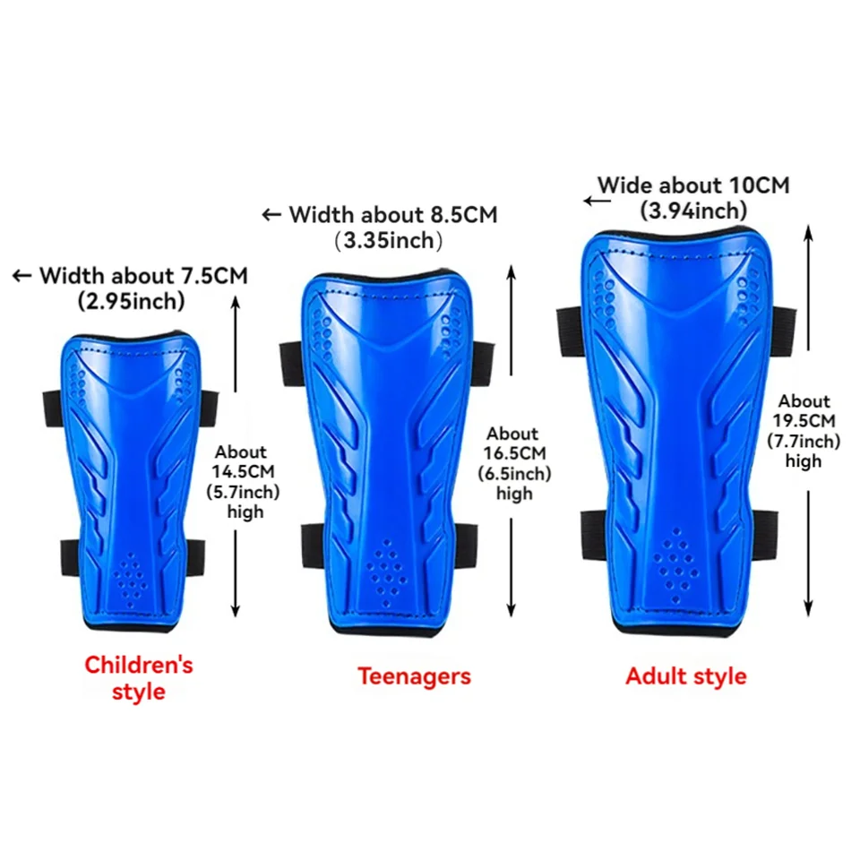 Loogdeel Soccer Shin Guards Knee Support EVA PP Protection - Image 2