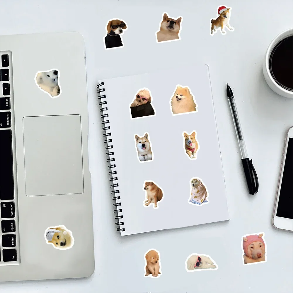 Funny Dog Stickers Cute Decals for Luggage Laptop Phone - Image 5