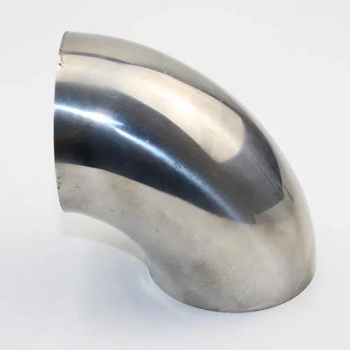 304 Stainless Steel 90 Degree Elbow 1.5mm Thick Exhaust Pipe