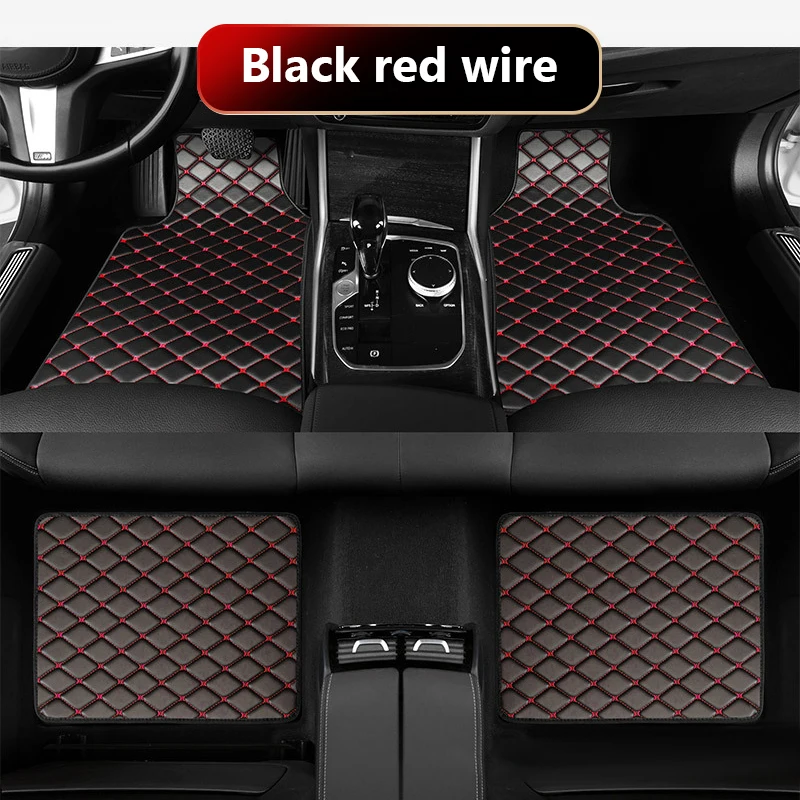 Universal PU Waterproof Car Floor Mats 4PCS All Weather Set - Image 7