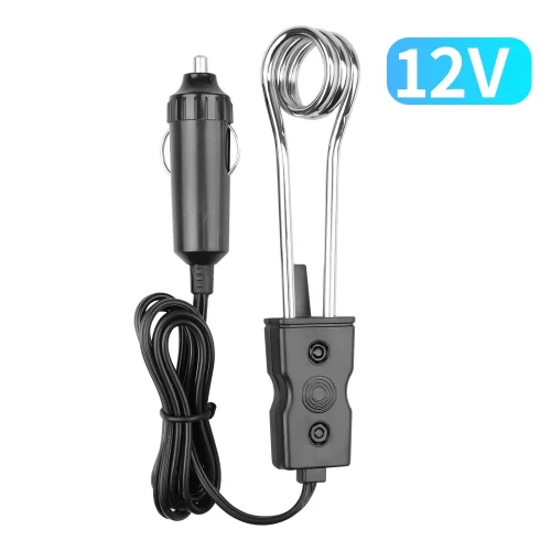12V Car Immersion Heater 120W Portable Electric Liquid Warmer