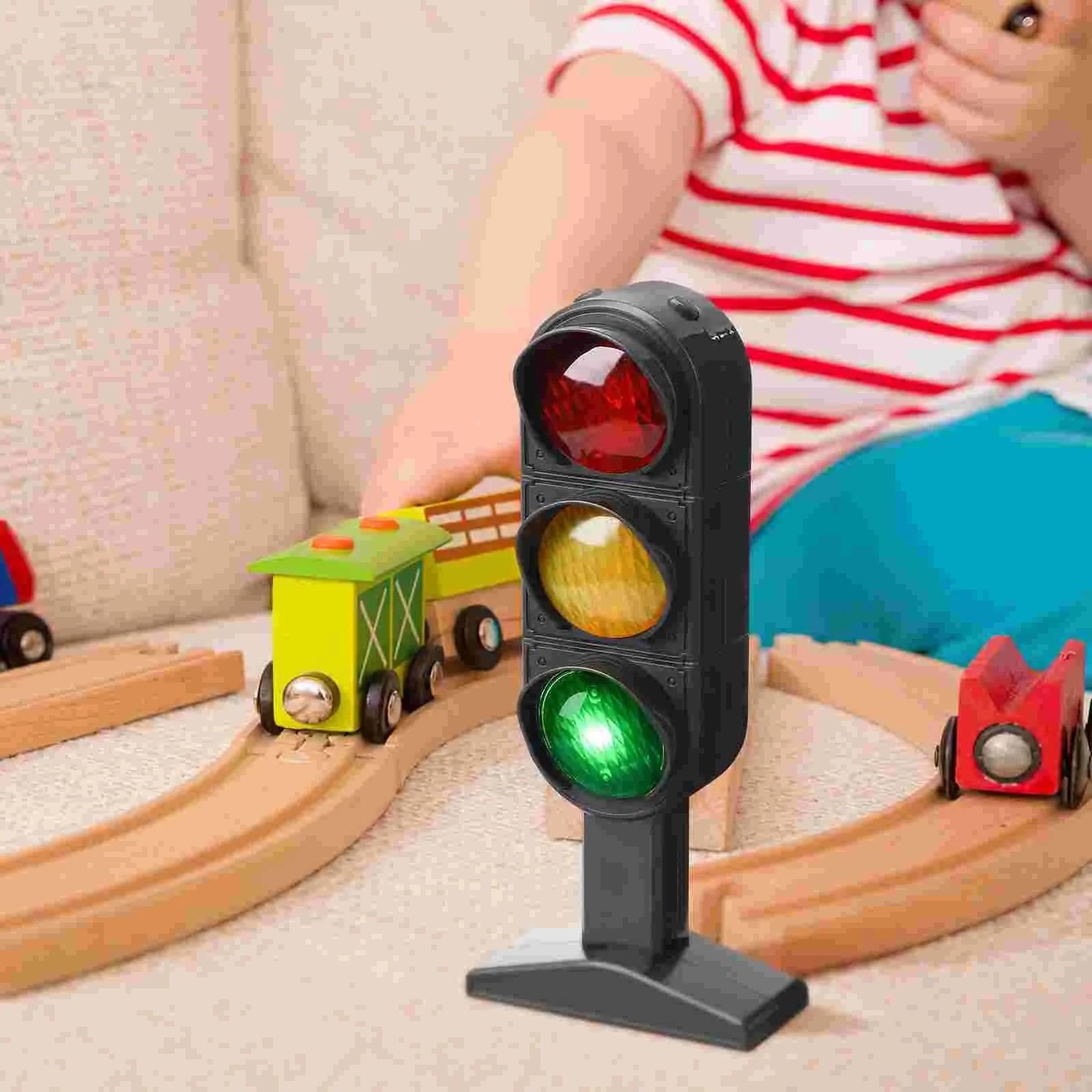 Traffic Light Toy Simulation Lamp Plastic Safety Ornament - Image 3