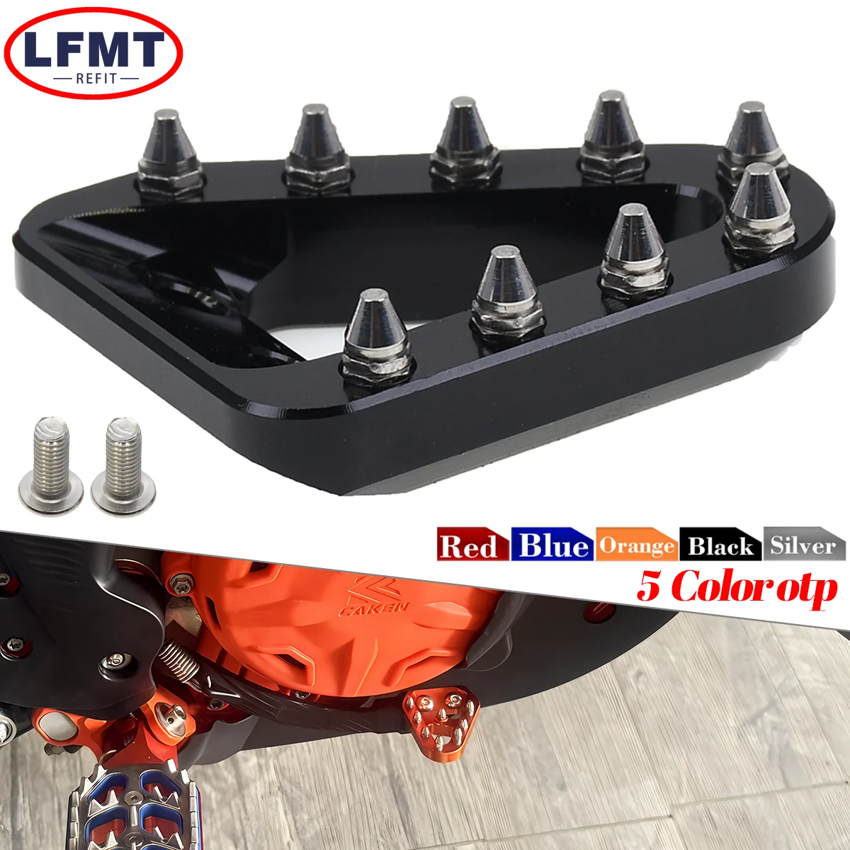 CNC Rear Brake Pedal Lever Tip for KTM Husqvarna 2016-2023 - Image 2