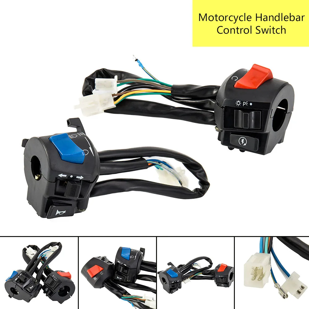Universal Waterproof Motorcycle Handlebar Switch Control Set - Image 2