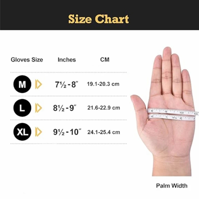 Heavy Duty Orange Nitrile 8Mil Disposable Work Gloves - Image 5