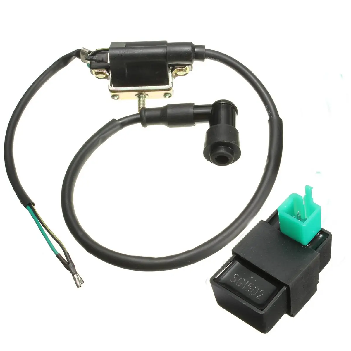 Motorcycle Ignition Coil CDI Unit Kit for 50cc-125cc ATV - Image 2