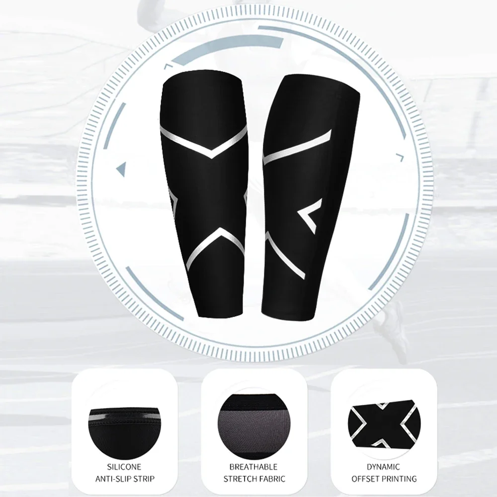 BraceTop Calf Compression Sleeve Shin Splint Support Sock - Image 6