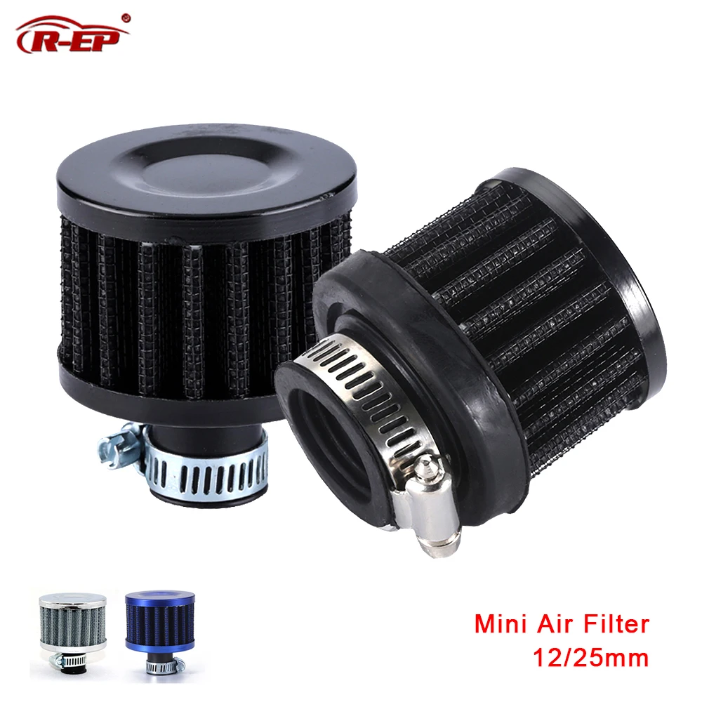 R-EP Universal Car Air Filter 12mm 25mm High Flow Breather - Image 2