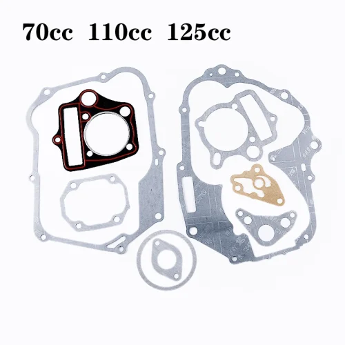 Horizontal Engine Gasket Set for 70 90 110 125cc Dirt Bikes