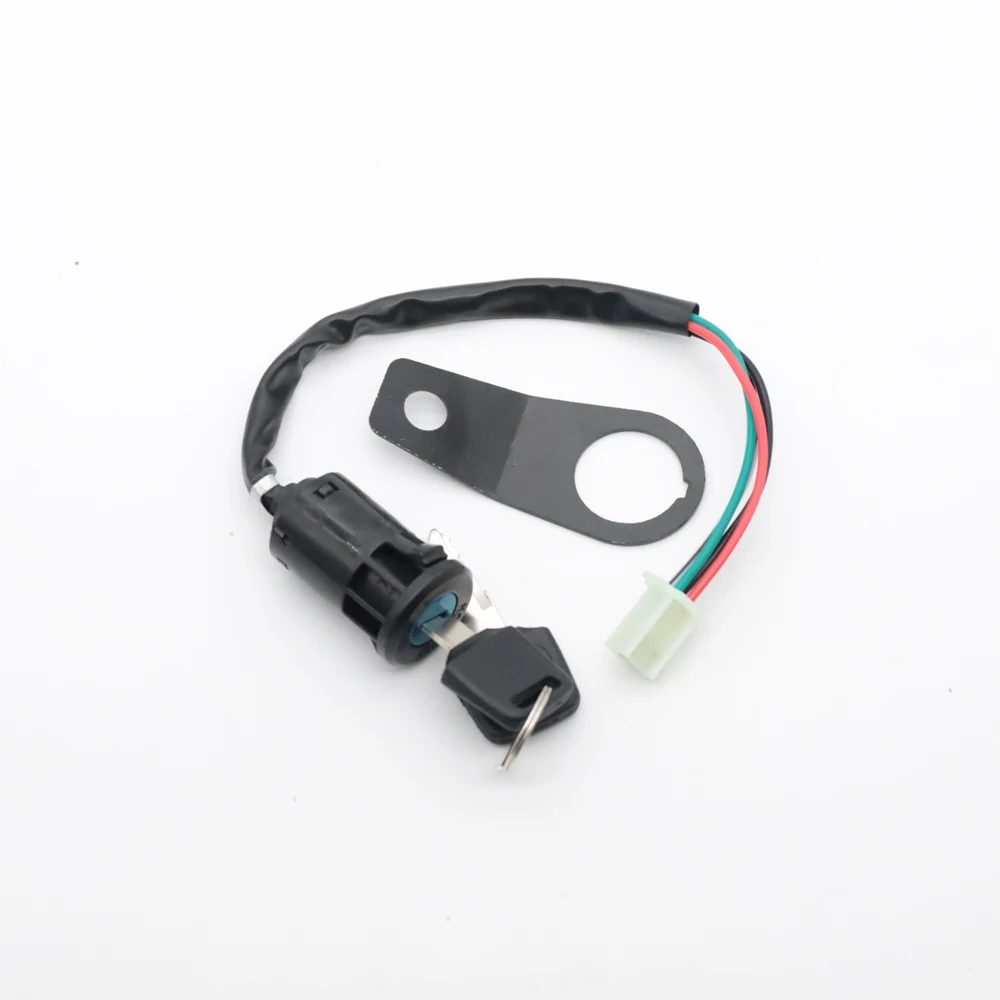 USERX Universal Motorcycle Ignition Switch Lock Key 12V