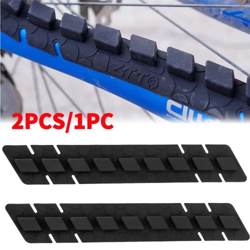 Silicone Bicycle Chainstay Protector Pad for MTB Road Bikes