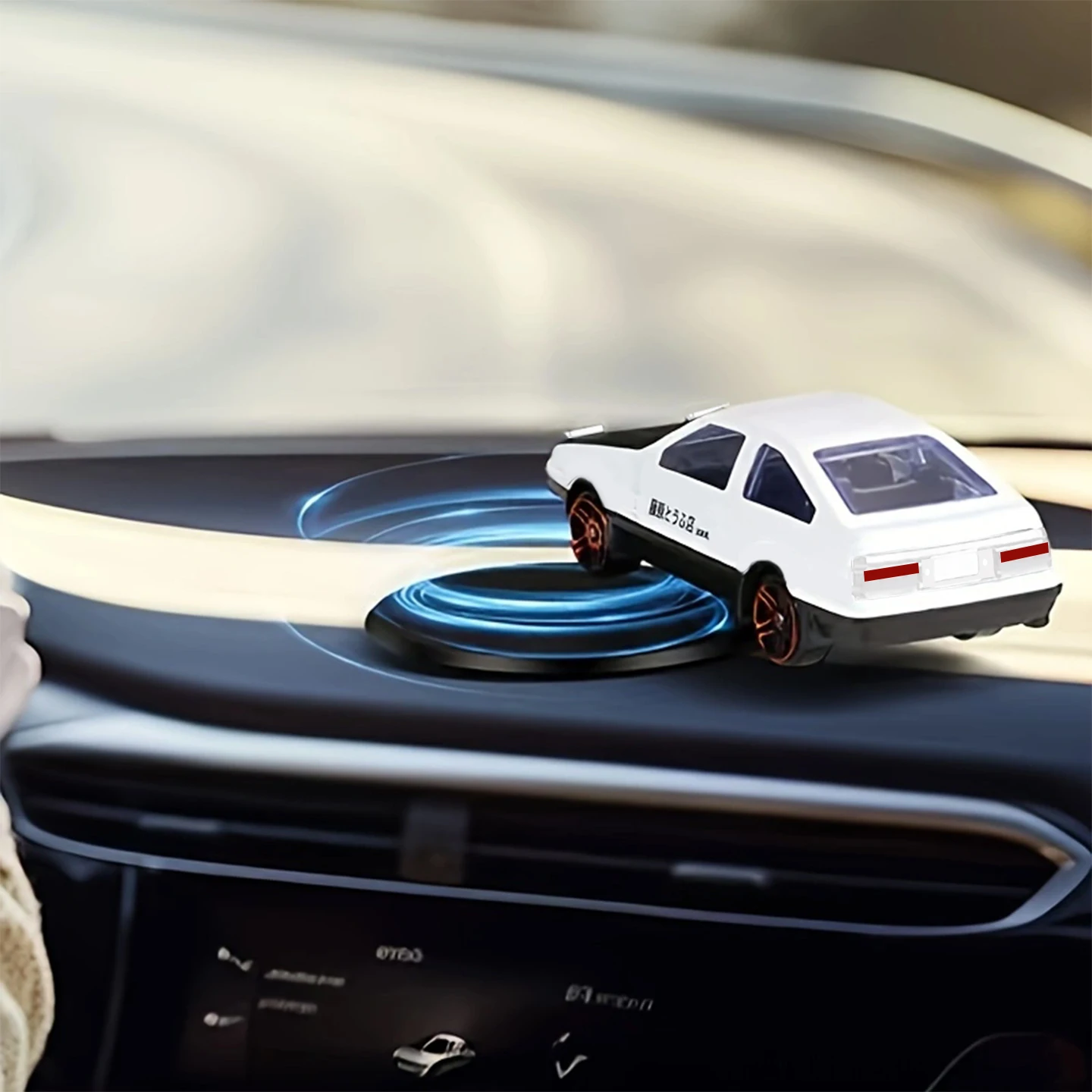 Fishtailing Drifting Car Dashboard Ornament Interior Decoration - Image 2