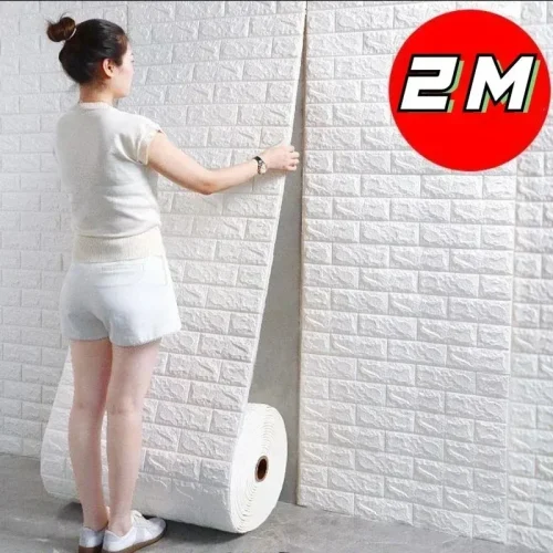 70cm Foam 3D Wall Stickers Self Adhesive PVC Home Decor