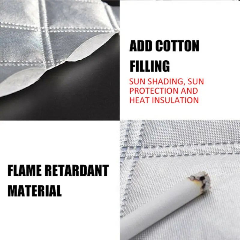 Winter Car Windshield Cover 4-Layer Anti-Snow Frost Shield - Image 2