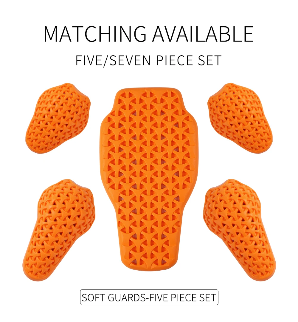 WOSAWE CE Armor Knee Hip Protector Pads for Motorcycle Gear - Image 2