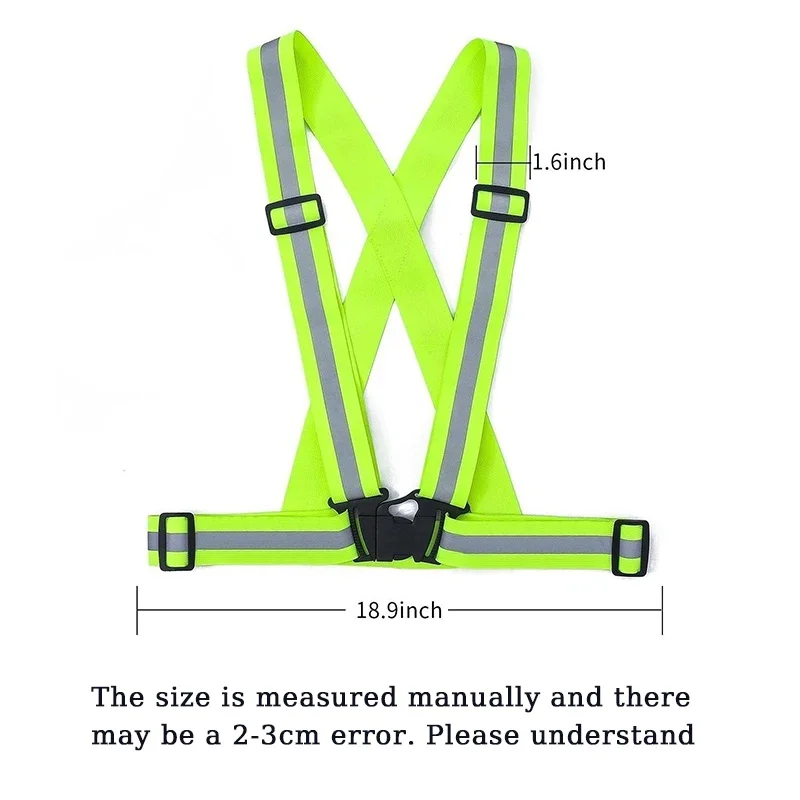 Lightweight Waterproof Reflective Safety Vest for Night Running - Image 5