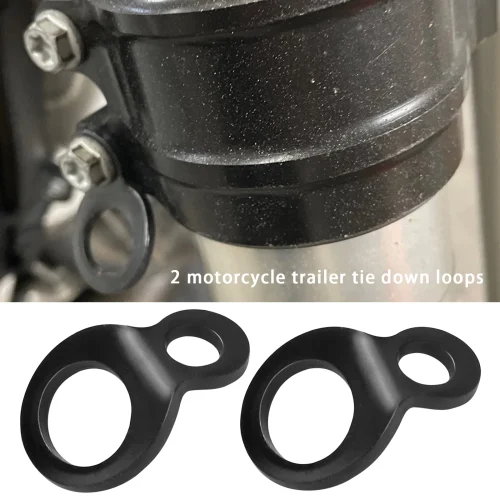 Stainless Steel Tie-Down Strap Rings for Motorcycle ATV UTV
