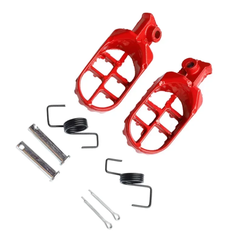 Aluminum Motorcycle Foot Pegs for Yamaha PW50 XR50R CRF50 - Image 2