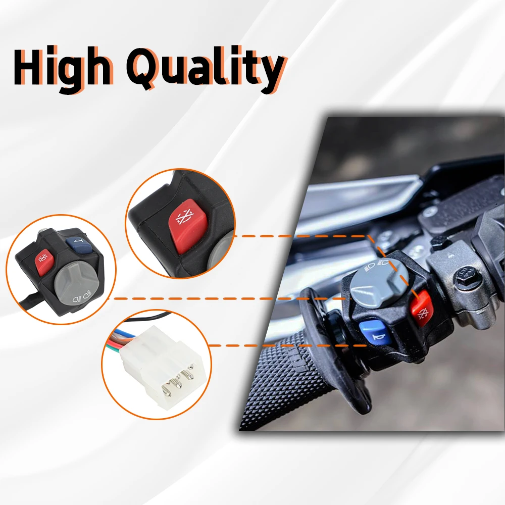 KTM Husqvarna Motorcycle Handlebar Ignition Kill Switch 6V - Image 3