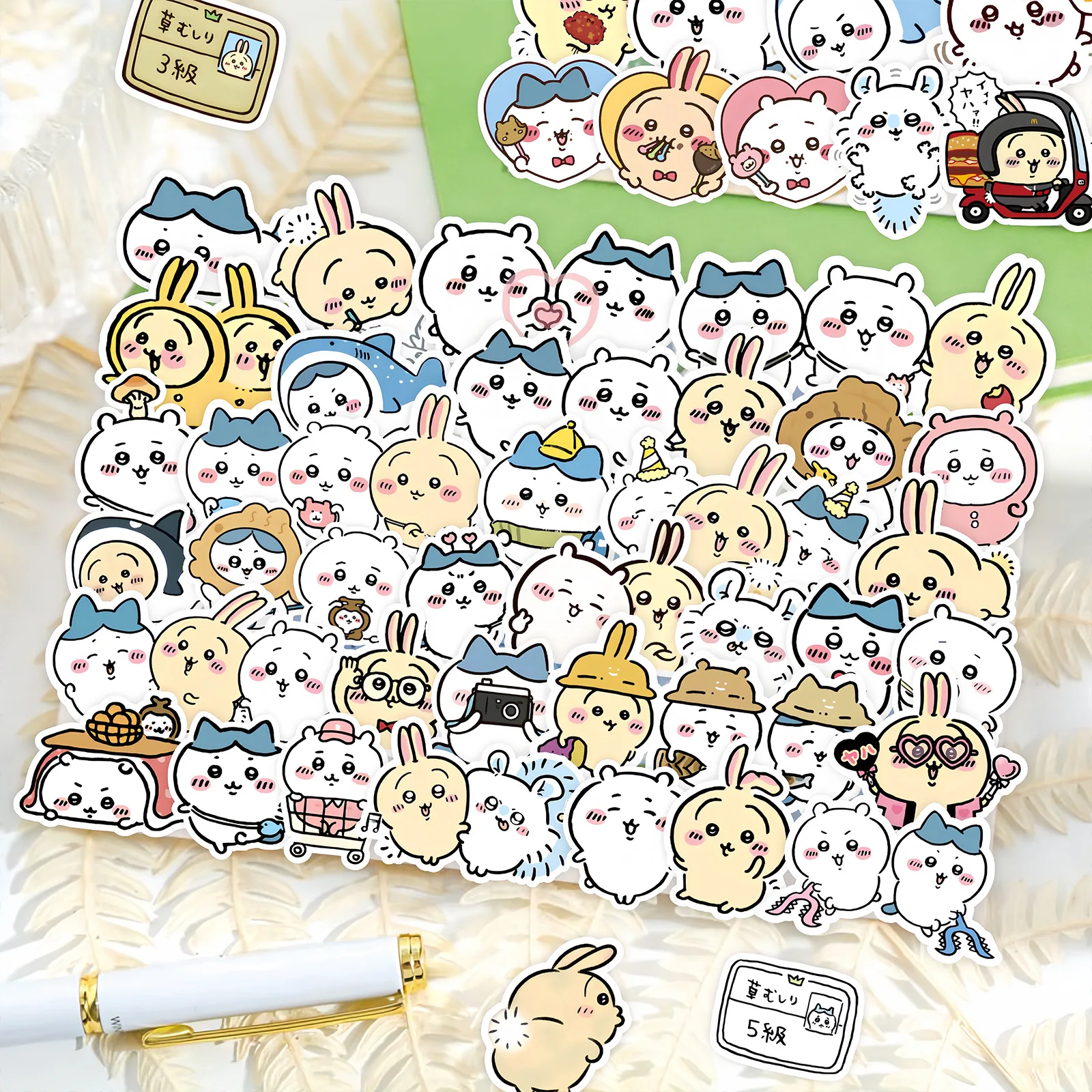 100 Kawaii Jiikawa Cartoon Stickers for Scrapbooking Kids - Image 3