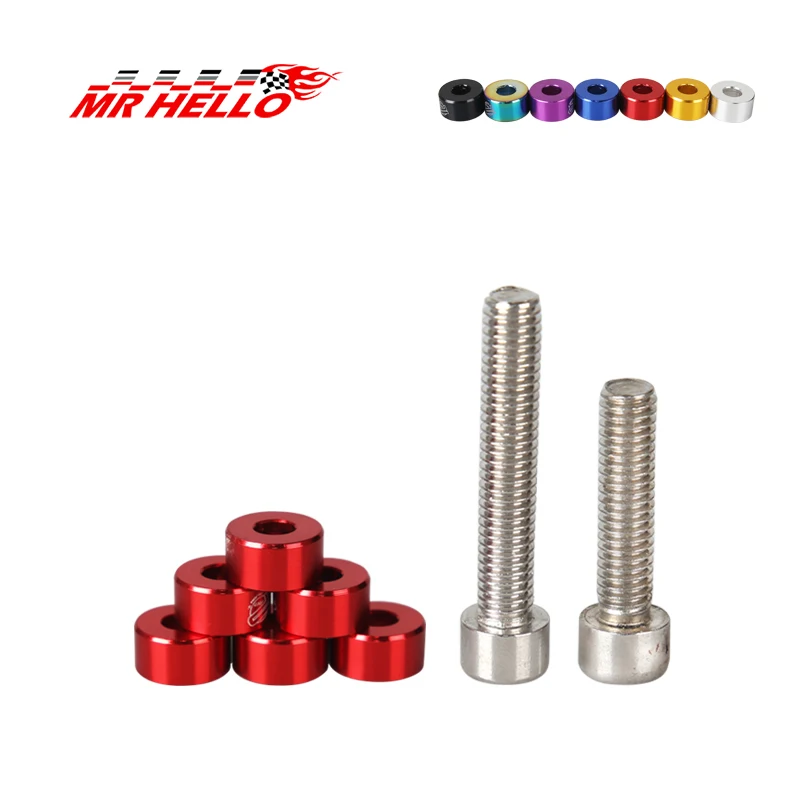 Aluminum Fender Washers and Bolts for Honda Engine Manifold - Image 2