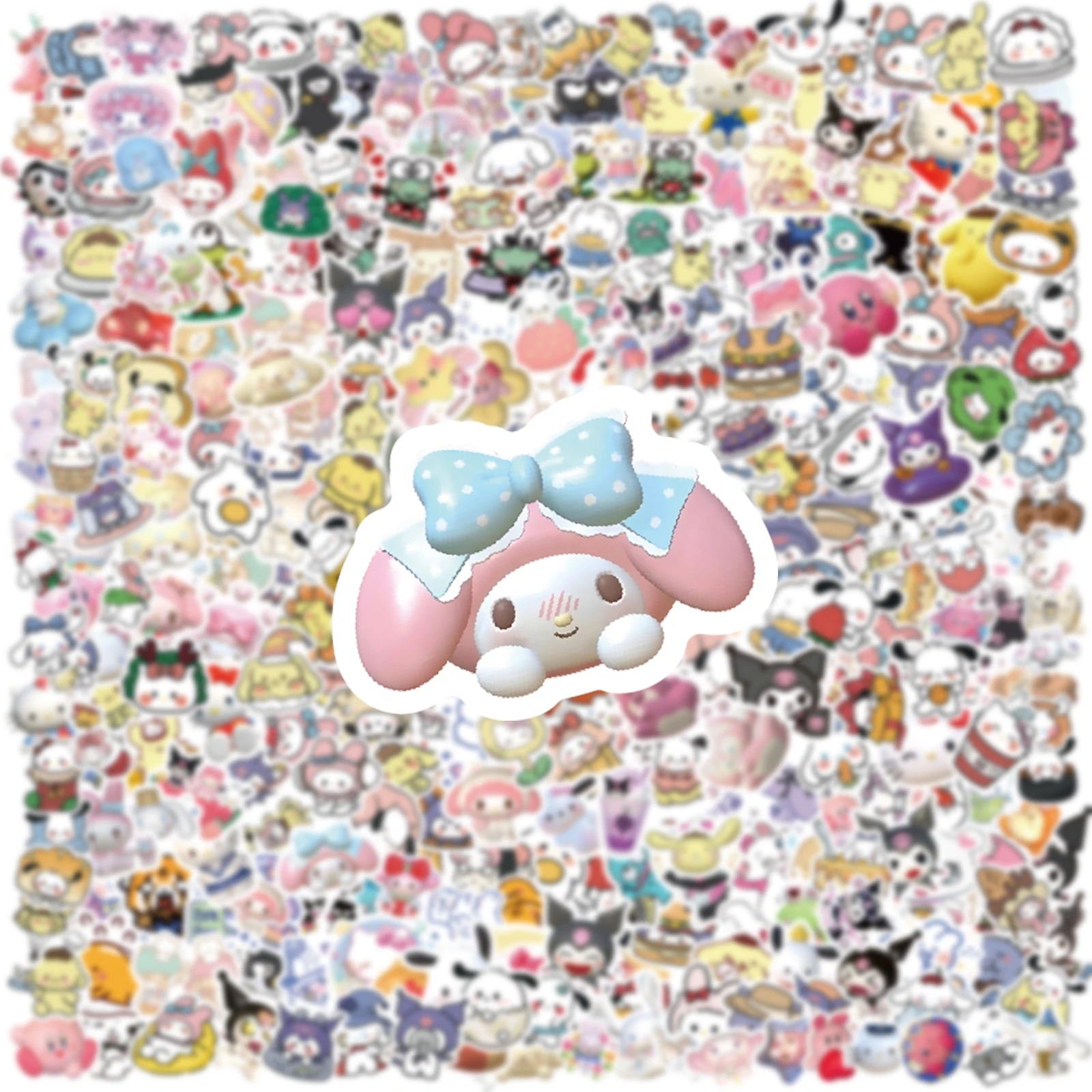 Kawaii Sanrio Waterproof Stickers for Laptops Phones Luggage - Image 3