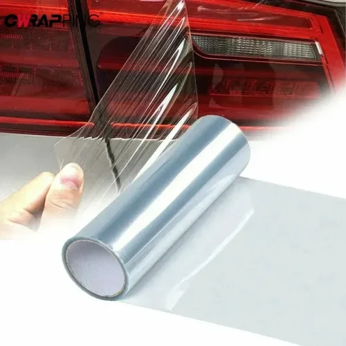 Car Headlight Tint PVC Film Bumper Paint Protection Cover