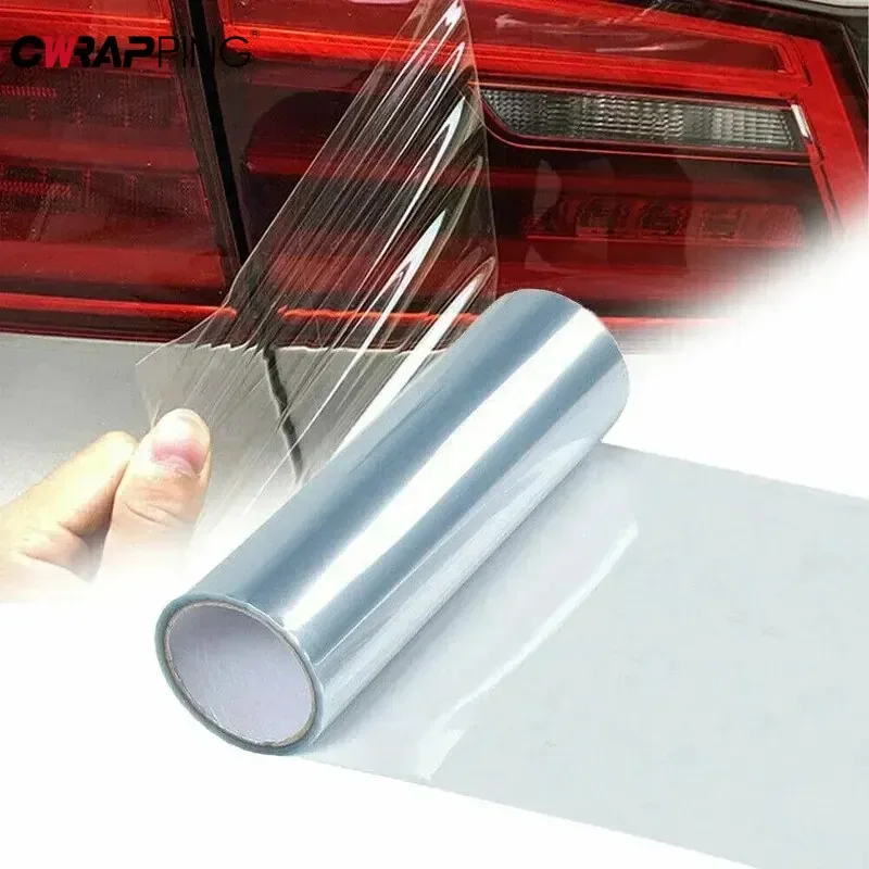 Car Headlight Tint PVC Film Bumper Paint Protection Cover