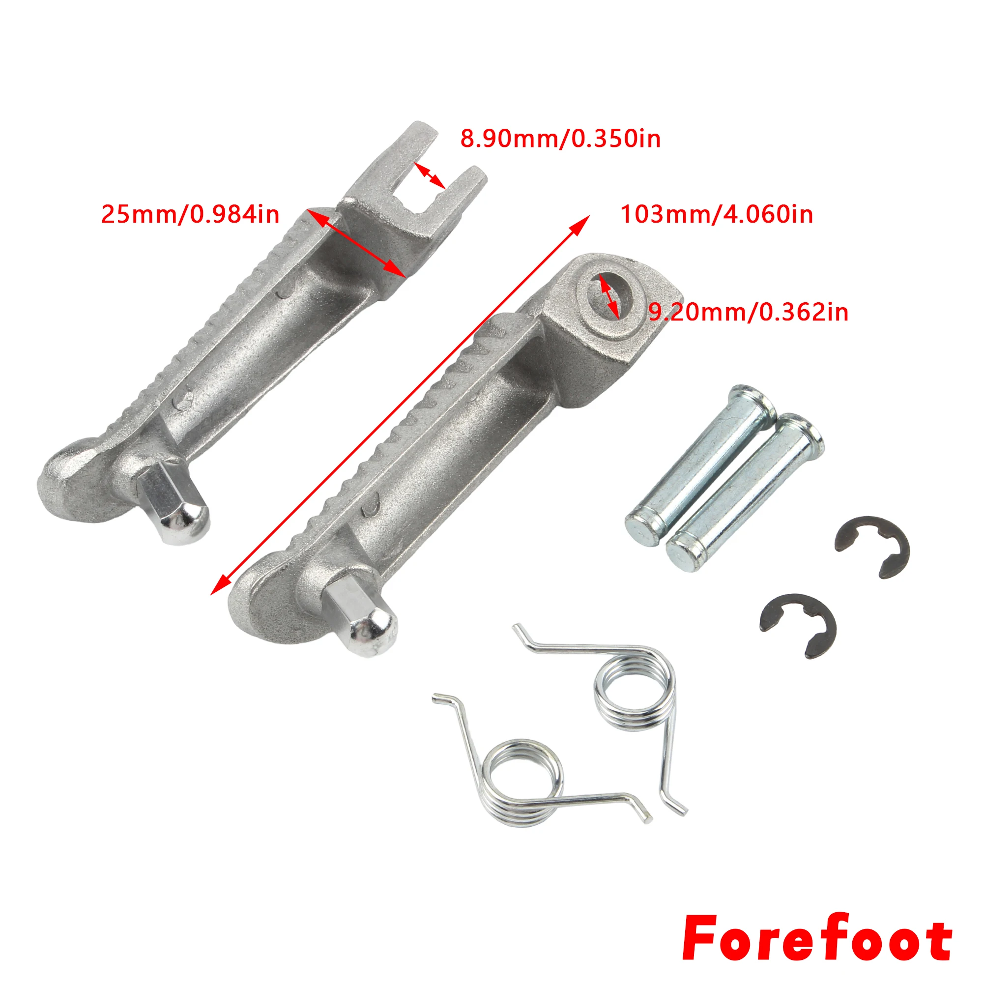 Aluminum Motorcycle Footrests for Yamaha YZF R1 R6 MT Models - Image 5
