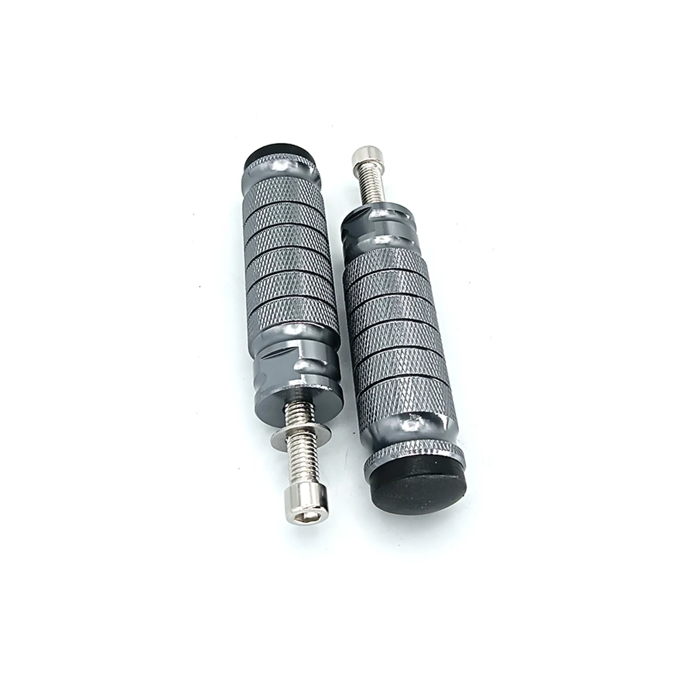 CNC Aluminium Motorcycle Rear Foot Rest Pegs M8 Universal