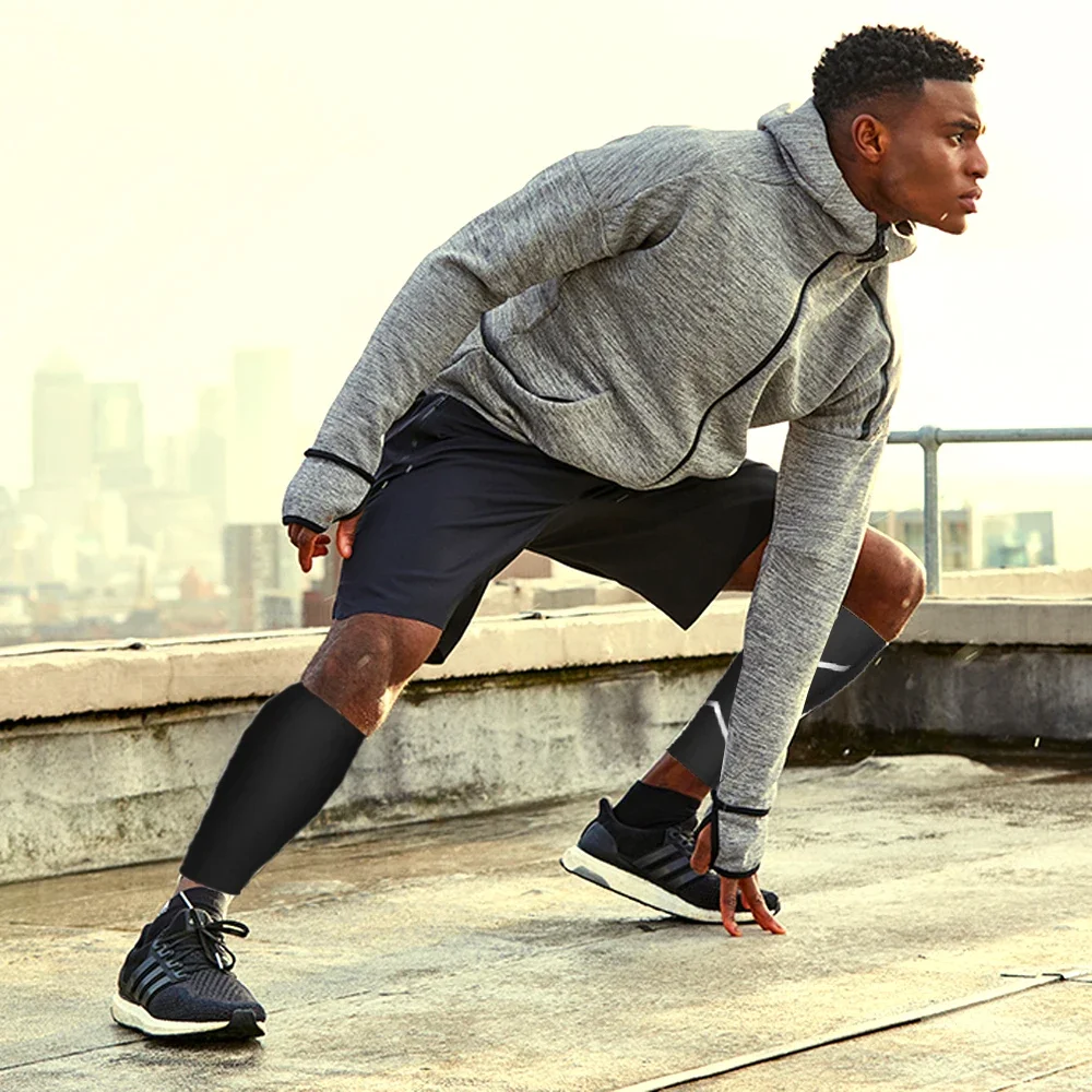 BraceTop Calf Compression Sleeve Shin Splint Support Sock