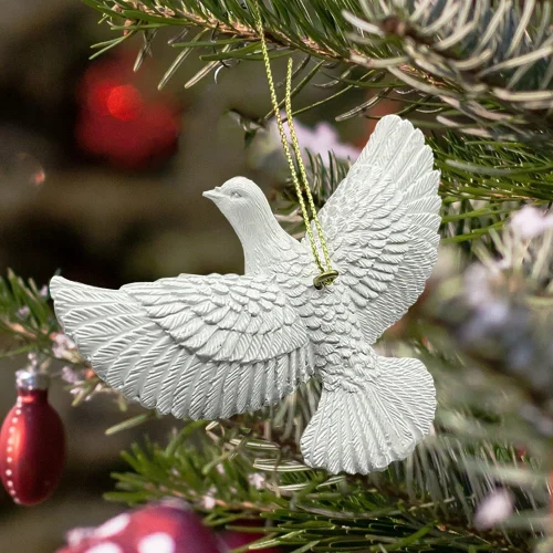Home Alone 2 Resin Doves Christmas Tree Ornament Gift