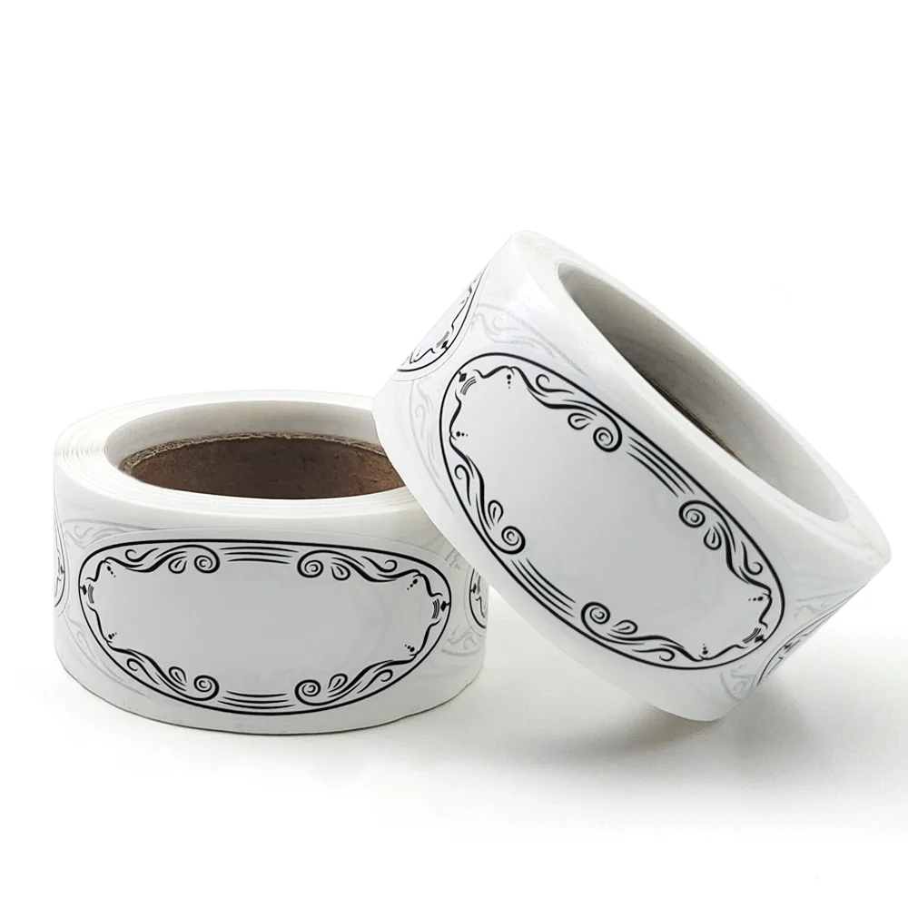 150Pcs Food Safe Fridge Organizer Stickers 1x2.25in Oval - Image 5