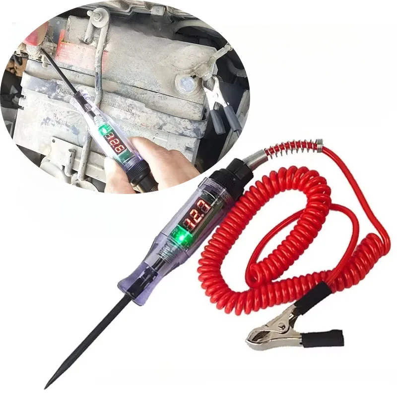 Car Truck Voltage Circuit Tester 3V-24V Diagnostic Probe Tool
