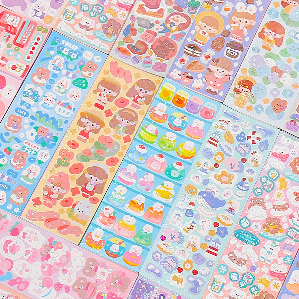 Kawaii Stickers for Kids Scrapbooking Aesthetic Art Supplies - Image 4