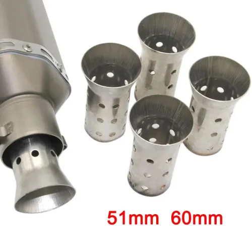 Universal Stainless Steel Motorcycle Exhaust Muffler Silencer
