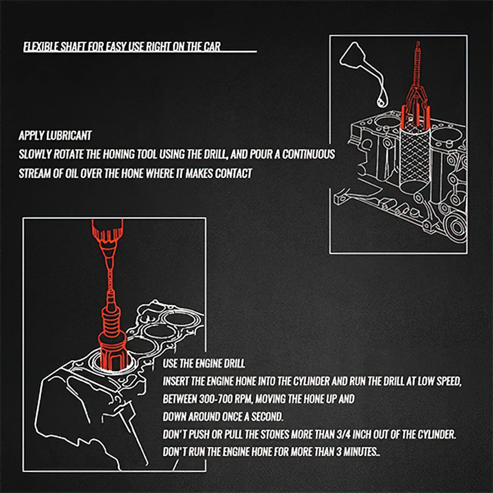 Stainless Steel Cylinder Sander Brake Hone Tool 51-177mm - Image 6
