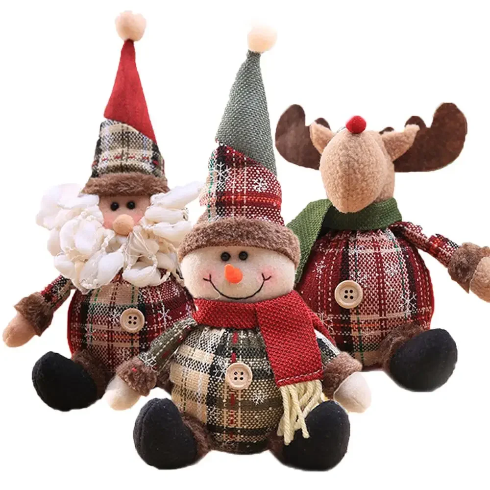 Santa Doll Christmas Table Decor Ornaments for Home Gifts - Image 3
