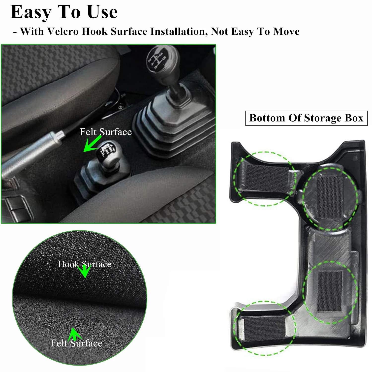 Suzuki Jimny JB64 JB74 ABS Center Console Storage Box 2019-2023 - Image 5