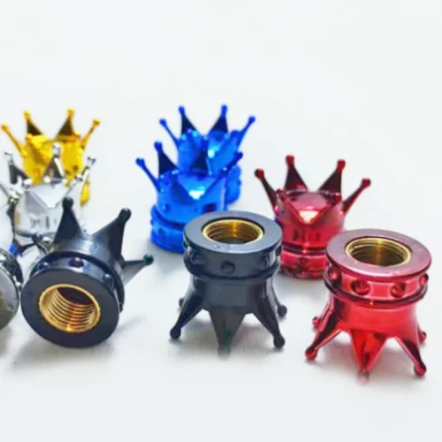 Universal Copper Valve Covers Waterproof Tyre Rim Caps 4 PCS