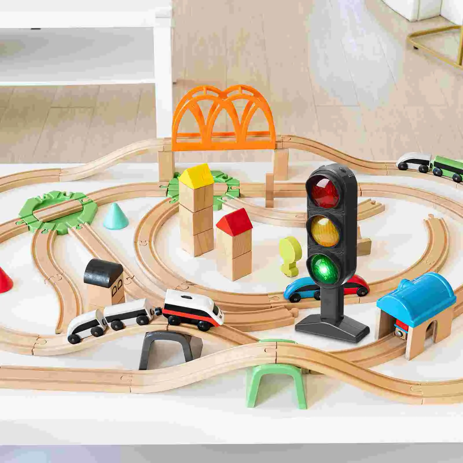 Traffic Light Toy Simulation Lamp Plastic Safety Ornament - Image 4
